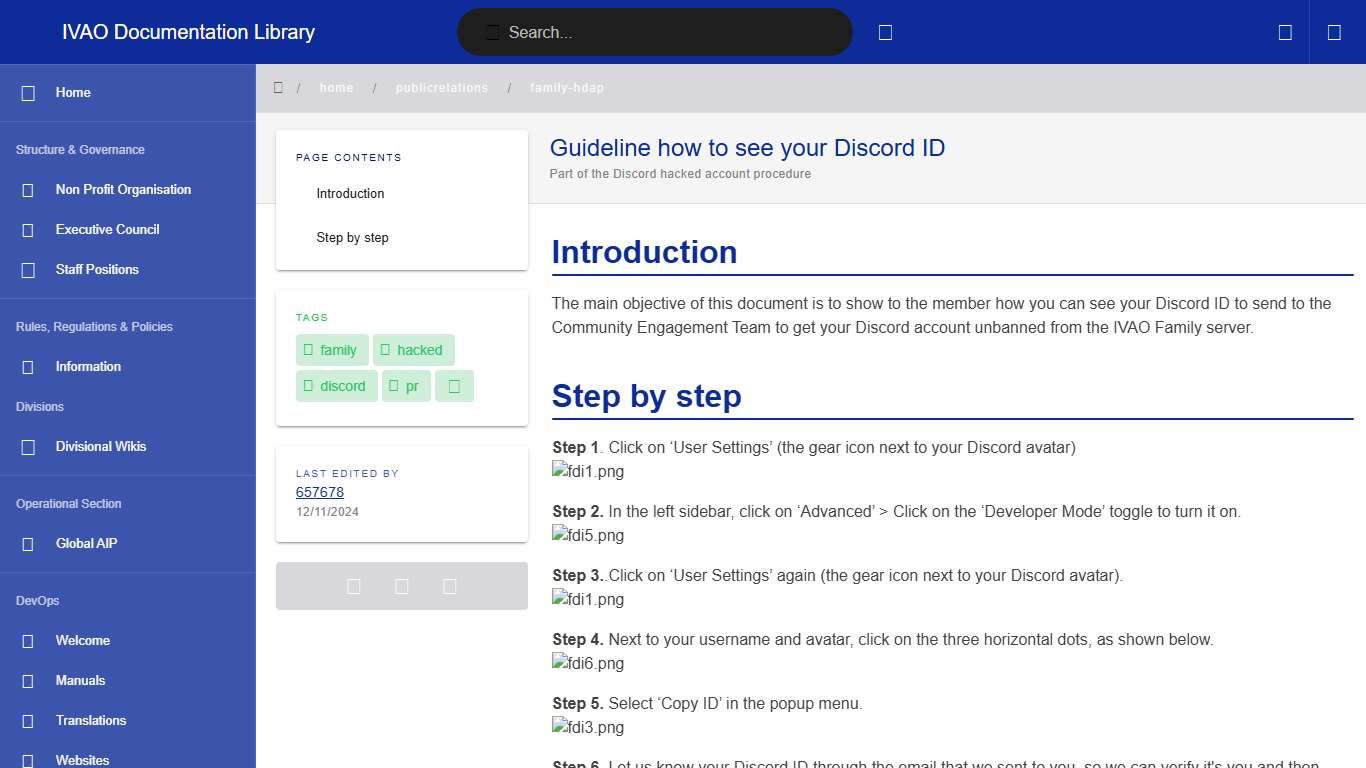 Guideline how to see your Discord ID IVAO Documentation Library